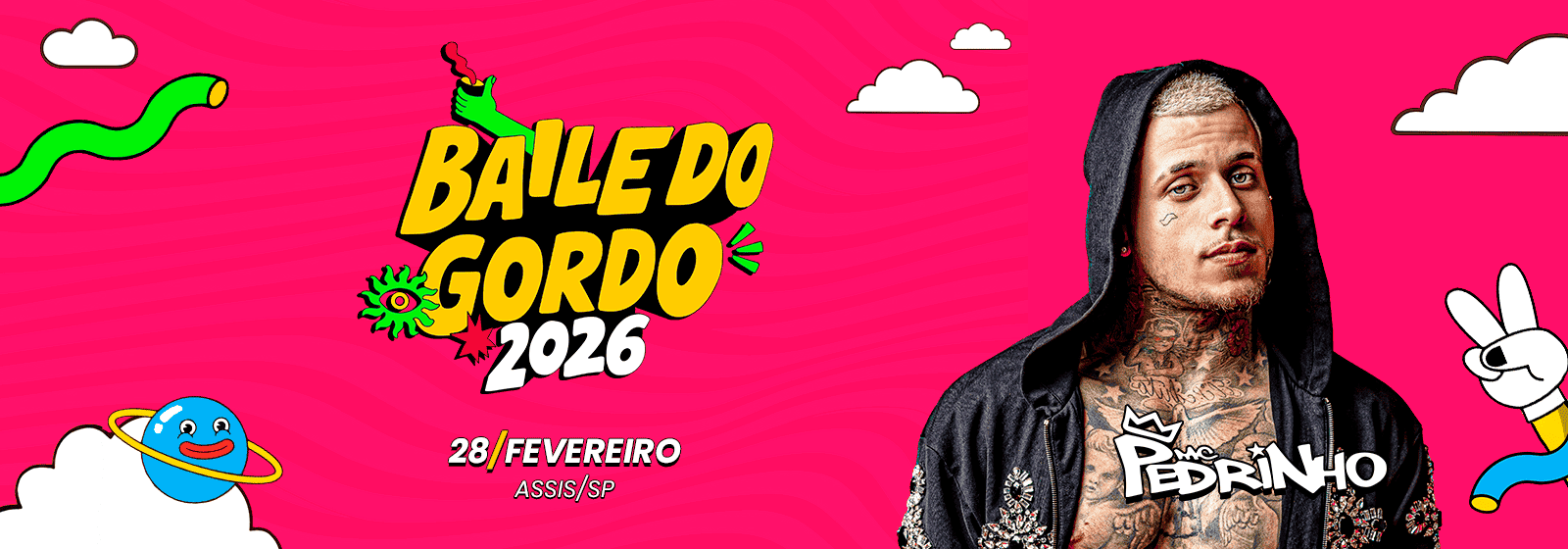 banner baile do gordo 2026