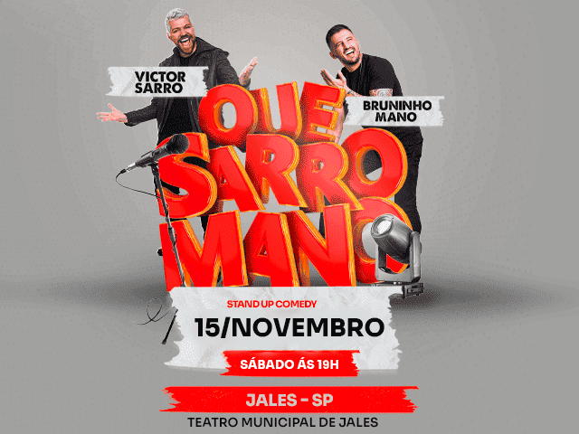 Victor Sarro e Bruninho Mano em JALES/SP
